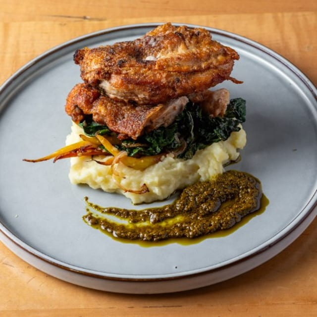 Deboned & Roasted 1/2 Chicken.