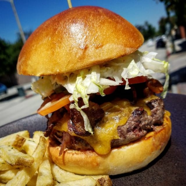 Backyard Burger.