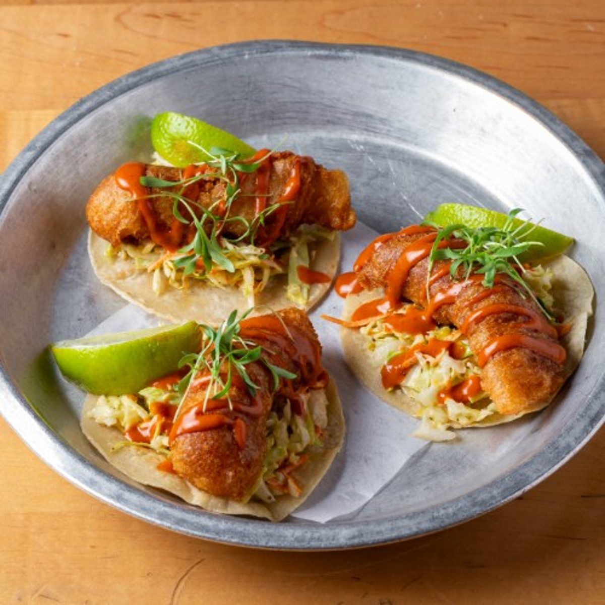 Tempura Beer Battered Fish Taco