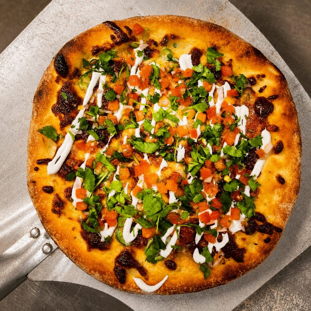 Chorizo & Jalapeño Pizza.