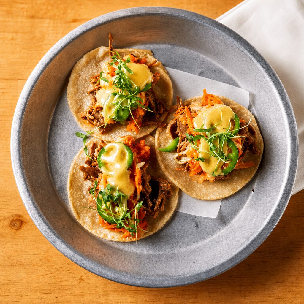 Pork Banh Mi Taco.