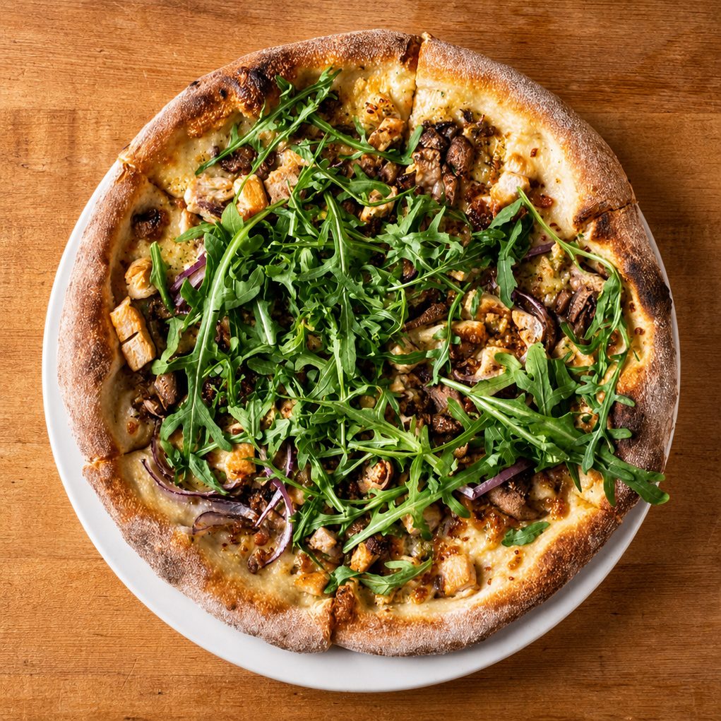 Funghi Pizza.