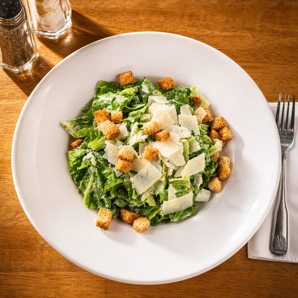 Classic Caesar Salad.