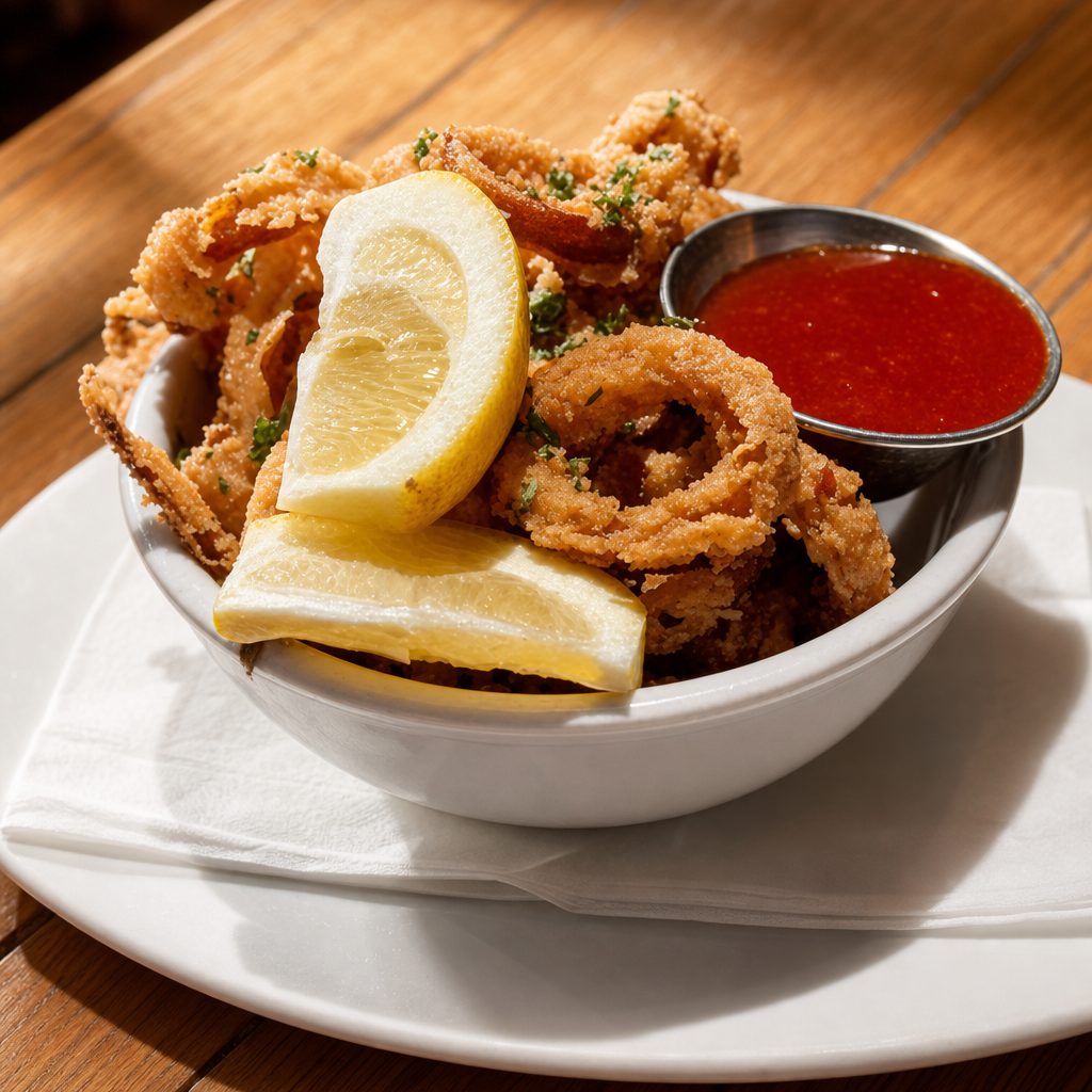 Crispy Calamari.