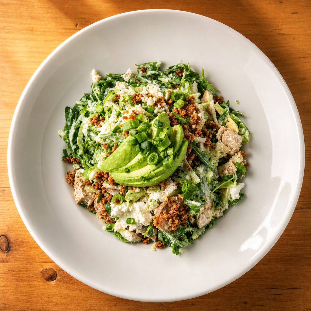 Smoked Chicken Cobb Salad.