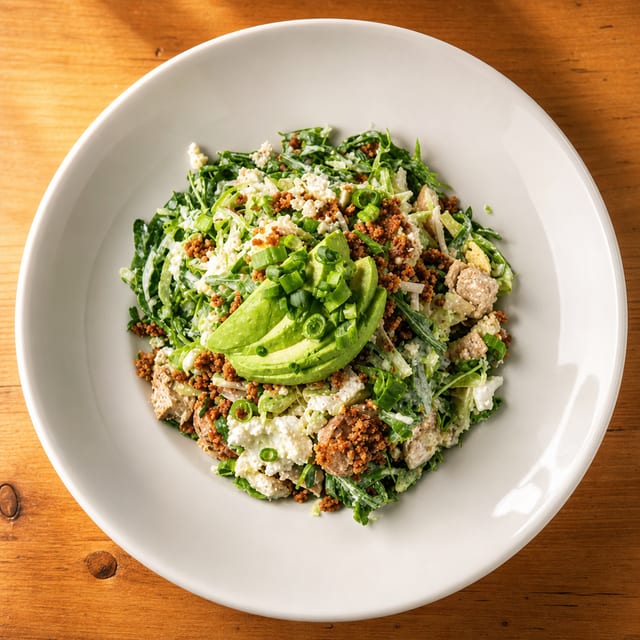 Smoked Chicken Cobb Salad.