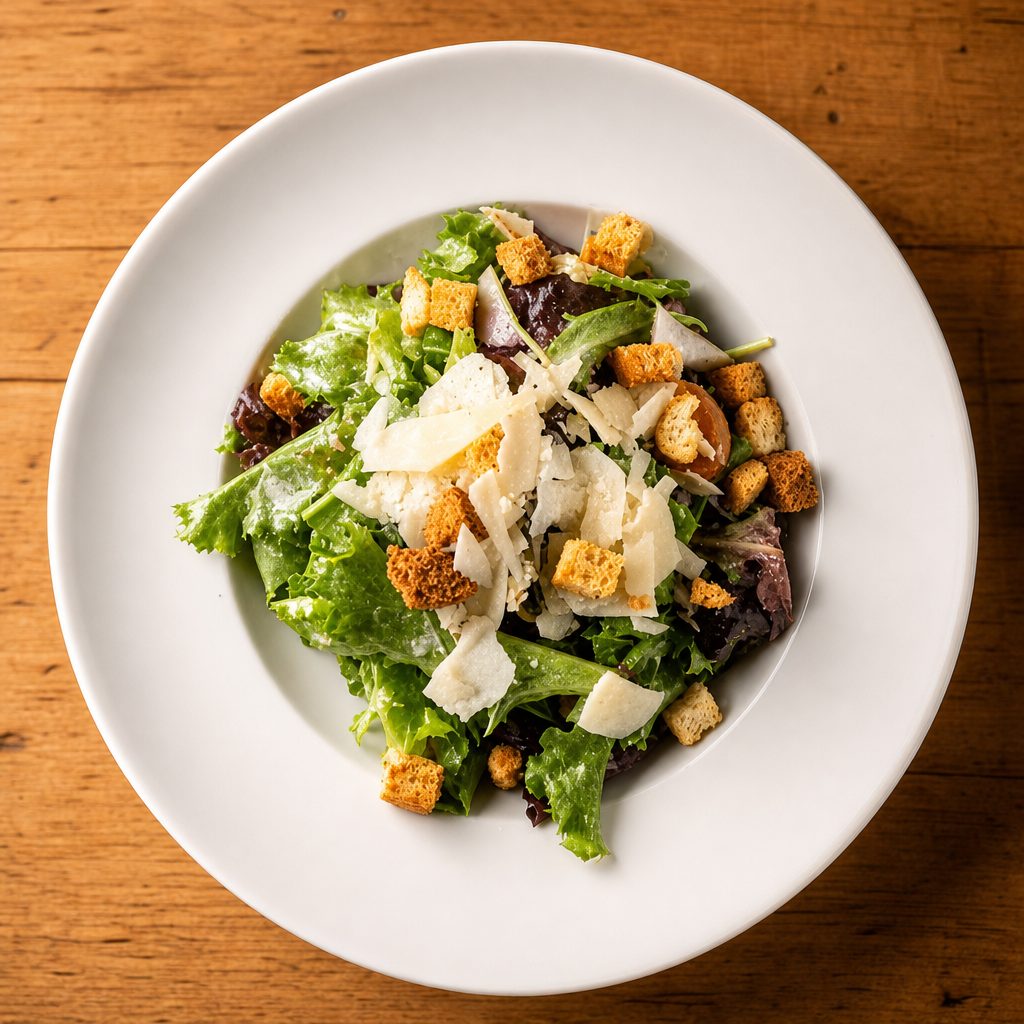 Market Greens Salad.