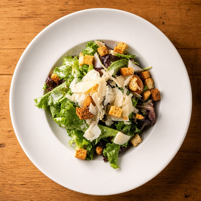 Market Greens Salad.