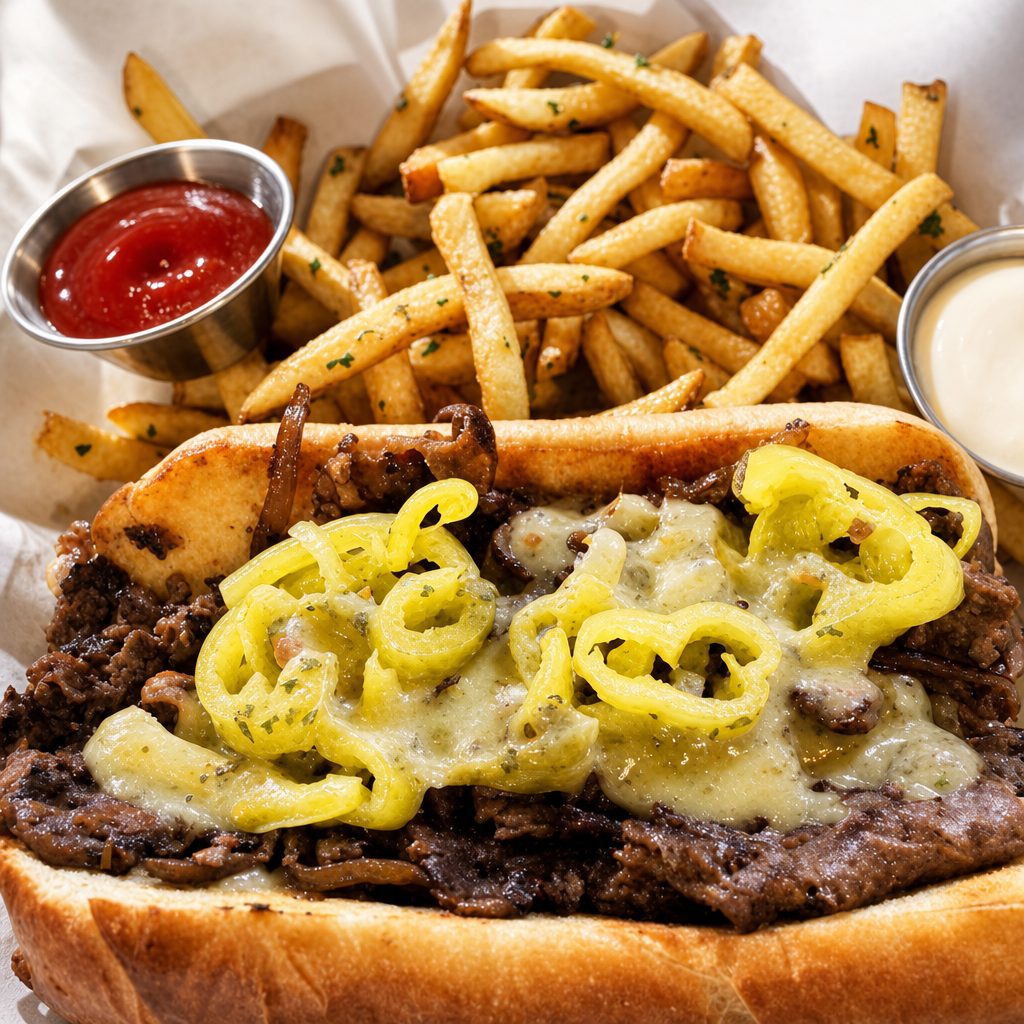 Philly Argentine Sandwich.