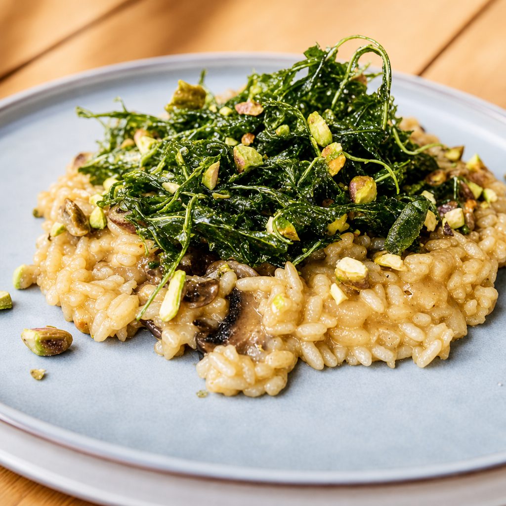 Butternut Squash Risotto.