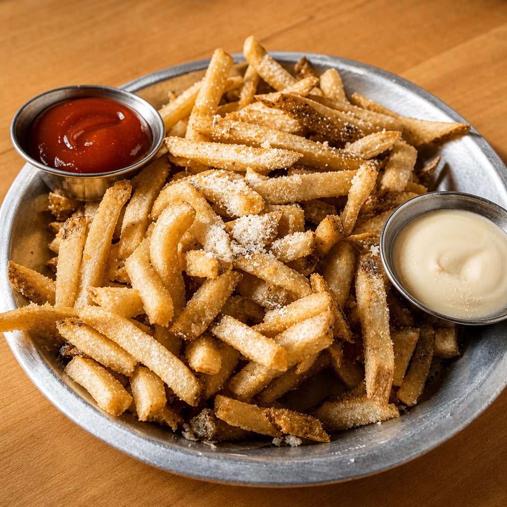 Garlic Parmesan Fries.