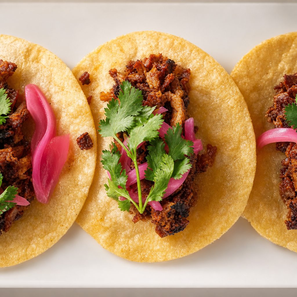 Smoked Brisket Taco.